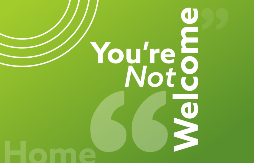 Blog Yourre Not Welcome